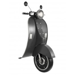 Déco Murale Rétro : Scooter Vespa, Mod Rouge, H 90 cm