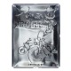 Plaque 3D Métal :Deux Motos & Route 66, Feel The Freedom, 40 x L 30 cm