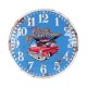 Horloge MDF thème Moto, Mod American Dream, Diam 34 cm