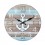 Horloge MDF Mer : Mod Sail & Dream, Diam 34 cm