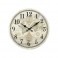 Horloge rétro, Modèle Cartographie, Diamètre 34 cm