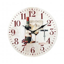 Horloge Coq 4, Diamètre 34 cm