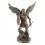 Statuette résine : L'archange Saint Michel et Le Diable, H 28 cm