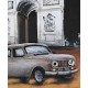 Tableau Métal 3D : La Renault 4L et Arc de Triomphe, L 80 cm