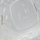 Plaque 3D métal : John Deere Logo & Marche Pied, L 30 x 20 cm