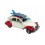 Voiture 2 CV Capote ouverte Rouge, L 26 cm