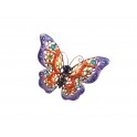 Papillon métal Mural : Collection Fantasia, Mod 2, L 23 cm