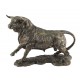 Statuette Taureau Design XL, Finition Rouge Brillant, L 51 cm