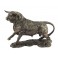 Statuette Taureau Design XL, Finition Rouge Brillant, L 51 cm