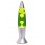 Lampe à Lave, Modèle Ogive Jaune et Vert, H 40 cm