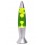 Lampe à Lave, Modèle Ogive Jaune et Vert, H 40 cm