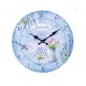 Horloge murale lavande de Provence, Mod 4, 34 cm