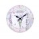 Horloge murale lavande de Provence, Mod 4, 34 cm