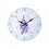 Horloge murale lavande de Provence, Mod 4, 34 cm
