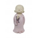 Set de 3 Mini-Moines de la Sagesse Assis 2, Collection Baby Zen, H 7,5 cm