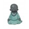 Set de 3 Mini-Moines de la Sagesse Assis 2, Collection Baby Zen, H 7,5 cm