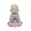 Set de 3 Mini-Moines de la Sagesse Assis 2, Collection Baby Zen, H 7,5 cm