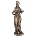 Statuette résine : L'archange Saint Michel, H 35 cm