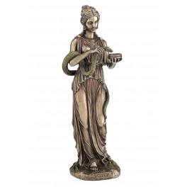 Statuette résine : L'archange Saint Michel, H 35 cm