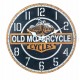 Horloge MDF thème Moto, Mod American Dream, Diam 34 cm