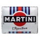 Plaque 3D Métal : Martini, L'Aperitivo, L 40 x 30 cm