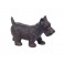 Figurine Extérieur Métal : Chien Scottie en Fonte, L 23 cm