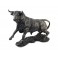 Statuette Taureau Design XL, Finition Rouge Brillant, L 51 cm