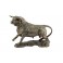 Statuette Taureau Design XL, Finition Rouge Brillant, L 51 cm