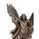 Statuette résine : L'archange Saint Michel et Le Glaive H 29 cm