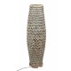 Meuble Grande Lampe en Fibres tressées de Bambou, H 93 cm