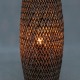 Meuble Grande Lampe en Fibres tressées de Bambou, H 93 cm