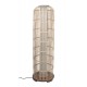 Grande Lampe sur pied en Osier, Collection Bois naturel, H 114 cm