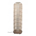 Grande Lampe sur pied en Osier, Collection Bois naturel, H 114 cm