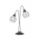 Lampe en Métal Noir : Style Industriel, Modèle Plongée. H 63 cm