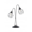 Lampe en Métal Noir : Style Industriel, Modèle Plongée. H 63 cm