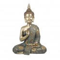 Sculpture Résine : Le Bouddha en méditation, H 68 cm