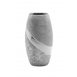 Vase céramique design : Modèle bombé Stella, Grand, H 34 cm