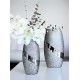 Vase céramique design : Modèle bombé Stella, Grand, H 34 cm