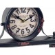 Horloge Industrielle à poser : Mod Réveil ancien, H 20 cm