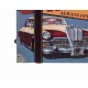 Enseigne murale métal : Portière Voiture "Dad's Garage", H 41 cm