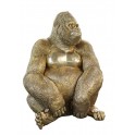 Statuette Gorille XXL : Gold Design, H 91 cm