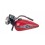 Déco murale : Réservoir Moto et Face avant Projecteur, Rouge, L 71 cm