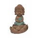 Set de 3 Bouddhas Assis, Collection Méditation, H 9 cm