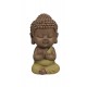 Set de 3 Moines de la Sagesse Assis 2, Collection Baby Zen, H 11 cm