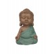 Set de 3 Moines de la Sagesse Assis 2, Collection Baby Zen, H 11 cm