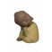 Set de 3 Moines de la Sagesse Assis 2, Collection Baby Zen, H 11 cm