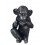 Singe de la sagesse, Collection Jungle : Mod Milieu. H 30 cm