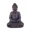 Statue Bouddha XL en Magnésie : Modèle Méditation, H 52 cm