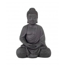 Sculpture Résine : Le Bouddha en méditation, H 68 cm