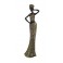 Statuette Africaine Debout, Collection Kenya, Hauteur 44 cm